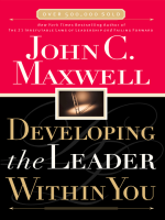Developing_The_Leader_Within_You