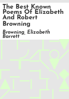 The_best_known_poems_of_Elizabeth_and_Robert_Browning