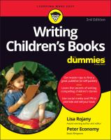 Writing_Children_s_books_for_dummies